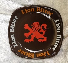 Lion Bitter Beer Ale Royal Norfolk Burton On Trent Ashtray