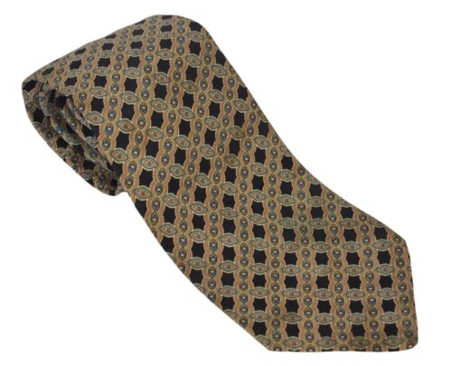 STEFANO RICCI Mens 100% Silk Tie Multi Color