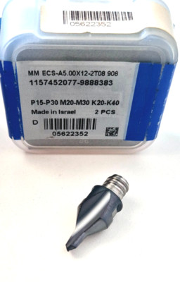 ISCAR MM ECS-A5.00X12-2T08 IC908 1 Stk. VHM-Zentrierbohrer