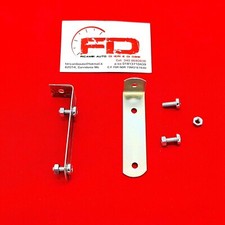 KIT STAFFE PIASTRINE CON VITI FISSAGGIO TARGA ANTERIORE FIAT 500 F L R D