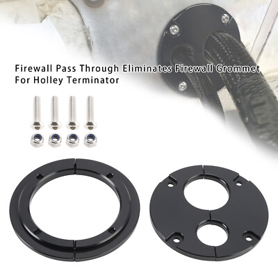 Firewall Pass Through Eliminates Firewall Grommet For Holley Terminator x Max U1