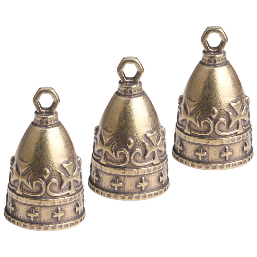 3pcs decorative bells Small Bell Bells For Crafts For Decoration