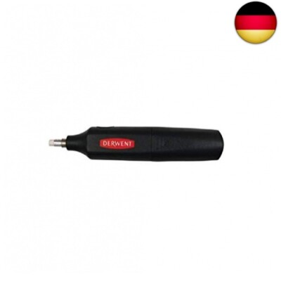 Derwent Batteriebetriebener Radierstift, Inklusive 8 Ersatzradiergummis,