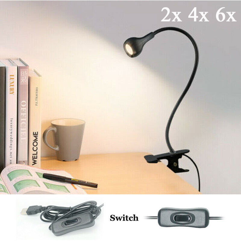 Endelig Skinnende Modtagelig for LED Table Reading Light with Clip 12V Flexible Study Bedside LED Desk Lamps US | eBay Endelig Skinnende Modtagelig for LED Table Reading Light with Clip 12V Flexible Study Bedside LED Desk Lamps US | eBay