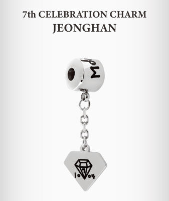 SEVENTEEN 7thチャームJEONGHAN SEVENTEEN 7th Anniversary CELEBRATION BRACELET & JEONGHAN