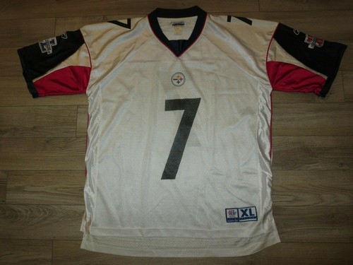 Ben Roethlisberger #7 Pittsburgh Steelers Super Bowl NFL Reebok Jersey Mens XL - Picture 2 of 5