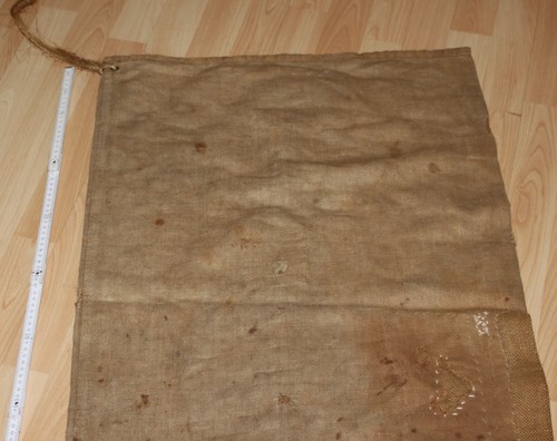 Leinen korn alt Getreide sack 1906 waldenbuch antik top nostalgie vintage deko - Picture 9 of 12