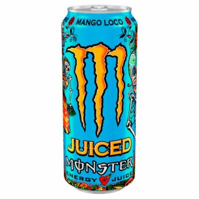 24 x Monster Mango Loco Energy Drink 500ml Cans Fitness Red