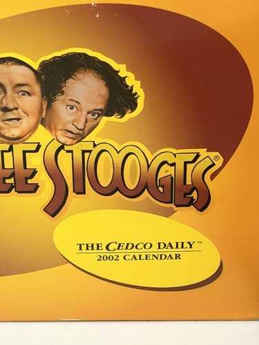 The Three Stooges Collection Whoopee Cushion Bears1996 Lot Talking Dol, Calendar - Picture 4 of 18