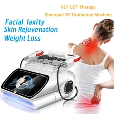 3 in 1 448kHz Tecar Therapy Machine Body Pain Relief Massage Care Skin Tighten