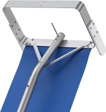 Keten Snow Roof Rake, 30FT Detachable Roof Rake for House Roof Snow Removal, 17”