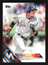 2016 Topps #223 Christian Yelich - Miami Marlins