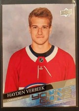 2020-21 Upper Deck Extended Series - Young Guns #714 Hayden Verbeek (RC)
