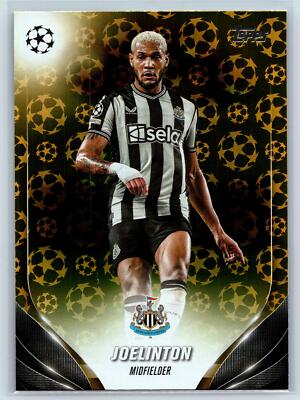 M*K様 【最終値下げ】ニューカッスルNewcastle United JOEL Joelinton 2024 Topps UEFA Gold Starball Foil Newcastle United #60