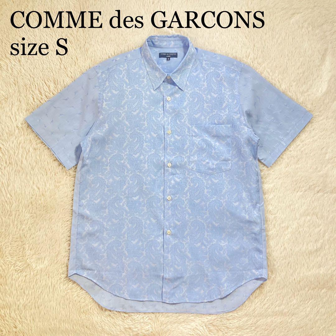 COMME DES GARÇONS HOMME Taping Shirt Comme Des Garçons Homme Docking Shirt Cotton Men Size JP-S Japan