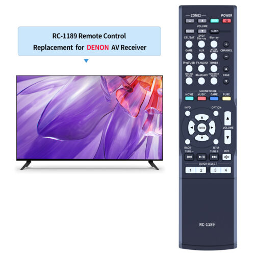 RC-1189 Fernbedienung für Denon AV-Receiver AVR-S720W AVR-S700W AVR-X1100W - Bild 2 von 7