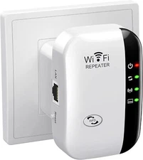 WiFi Extender, WiFi Signal Booster Up to 5800sq.ft and 56+ Devices, WiFi Range E