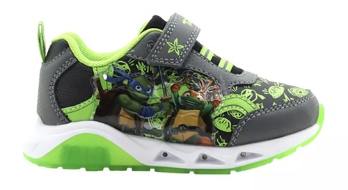 New Boys Toddler & Little Kid Teenage Mutant Ninja Turtle Shoes 7