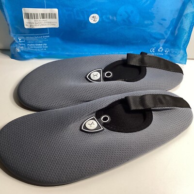 H062 Simari Wasserschuhe - 40/41 - Grau - Badeschuhe - Barfußschuhe