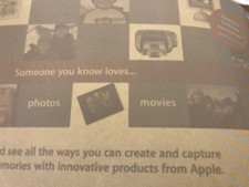 EXCLUSIVE Rare ADHESIVE Apple Computer POSTER  Dealer Store Window Decoration