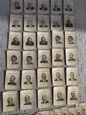 Game of Authors Antique Vintage Card Game 1920 Rare Collectible Full Set