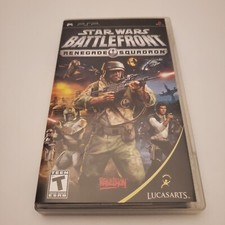 PSP PlayStation Portable Star Wars Battlefront Renegade Squadron Complete