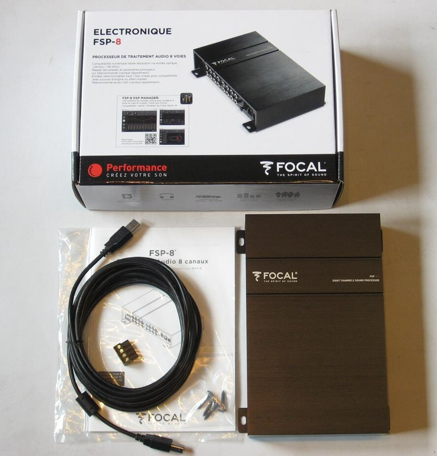 FOCAL フォーカル FSP-8 REMOTE CONTROL FOCAL FSP-8 リモコン付き