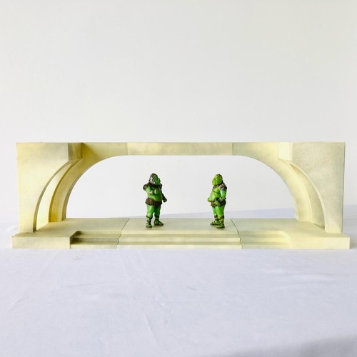Jabba's Palace Alcove Diorama (Longer Version) for 3.75 inch (1:18) Figures - Picture 8 of 9