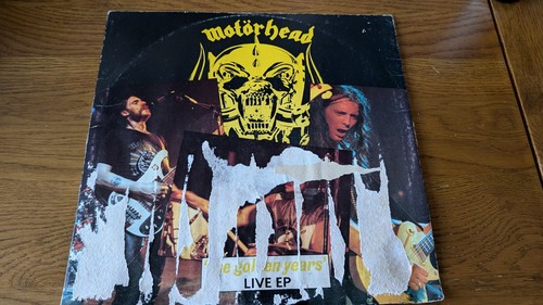 Motorhead Live EP Golden Years. 12 Inch Single Plays Perfectly Bronze Records - Picture 2 of 13