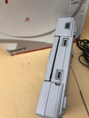 Sony PlayStation 1 PS1 SCPH-5500 Gray Game Console With Box