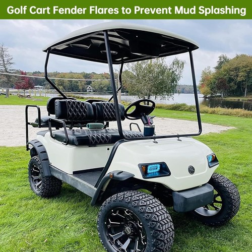 Standard Golf Cart Front Rear Fender Flares for Yamaha G14 G16 G19 G20 G22,Set/4 - Picture 6 of 8