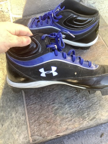 Under Armour Blue Shoes And Cleats Men’s Size 11 - Picture 5 of 13
