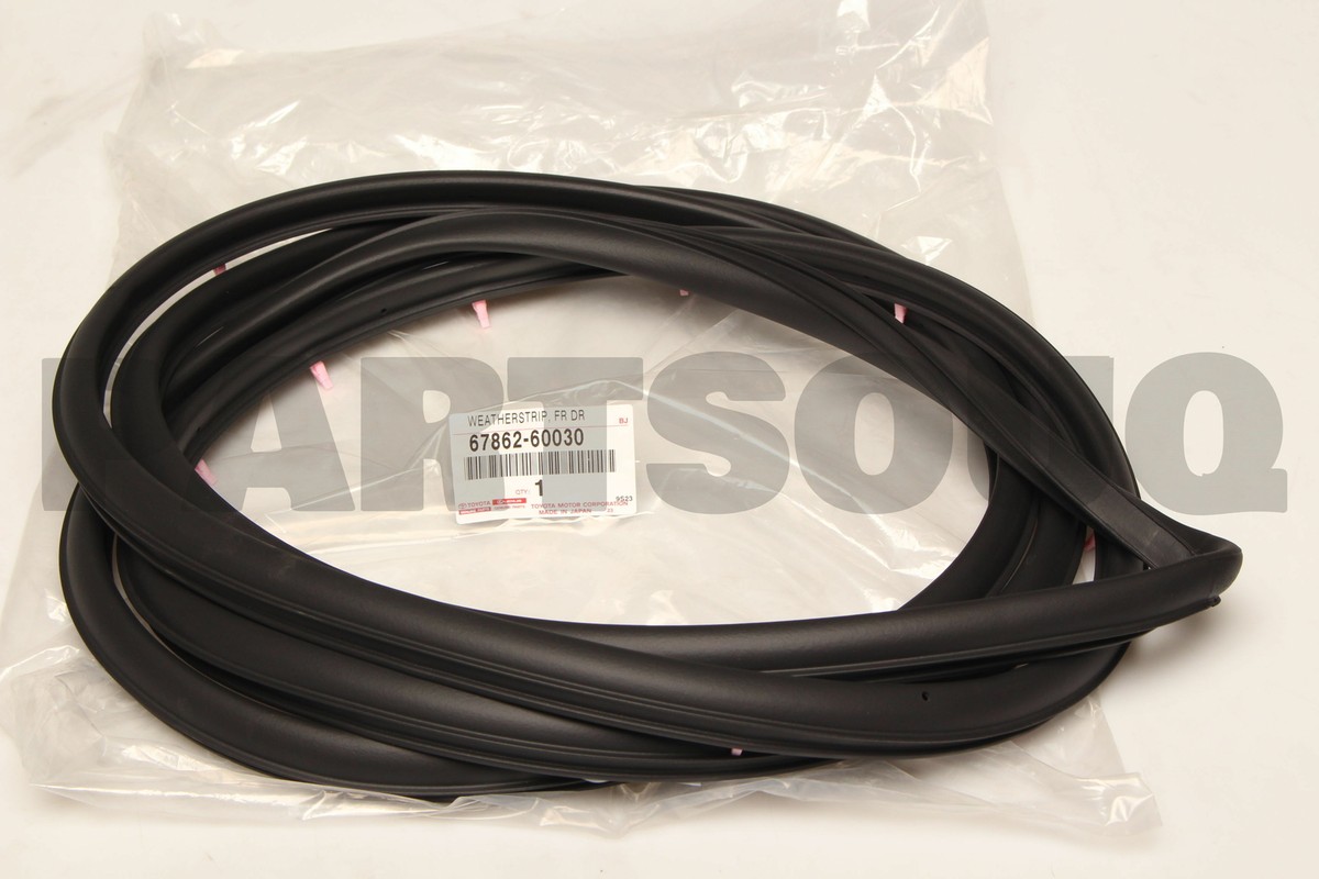 ととこ 6786160030 Genuine Toyota WEATHERSTRIP, FRONT DOOR, RH 67861