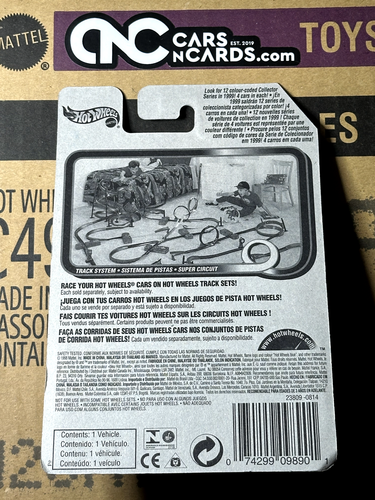 1999 Hot Wheels Hot Seat Toilet Car International Card NIP - Picture 2 of 2