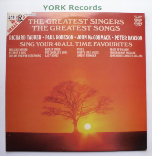 GREATEST SINGERS - THEGREATEST SONGS - Various - Ex Double LP Record MFP 1004 - Afbeelding 1 van 1