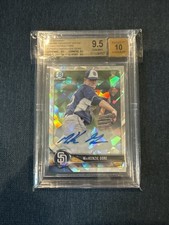 2018 Bowman MacKenzie Gore Atomic Refractor #MGO Auto /100 BGS 9.5 10 auto