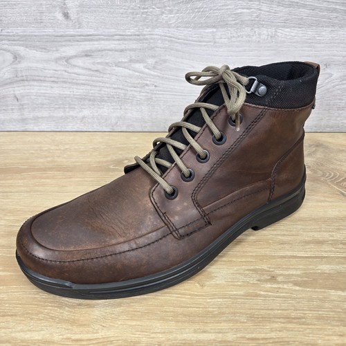 Bottines imperméables Hotter Windfall cuir marron Gore-Tex homme taille UK 8,5
