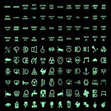 Autocollant lumineux pour voiture marine pour caract��ristiques ��curie marine