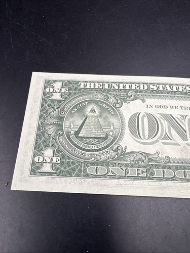 1977 A $1 FRN Federal Reserve Note Green Seal Choice UNC Uncirculated #728 - Picture 4 of 9
