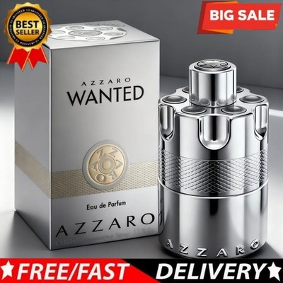 Azzaro Wanted Eau de Parfum Energizing & Intense Mens Cologne 3.4 oz / 100 ml