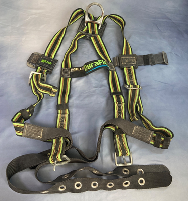 #ad Miller DuraFlex E850 4 UGN Safety Body Harness As Shown 03 04 2008 PPE $33.00