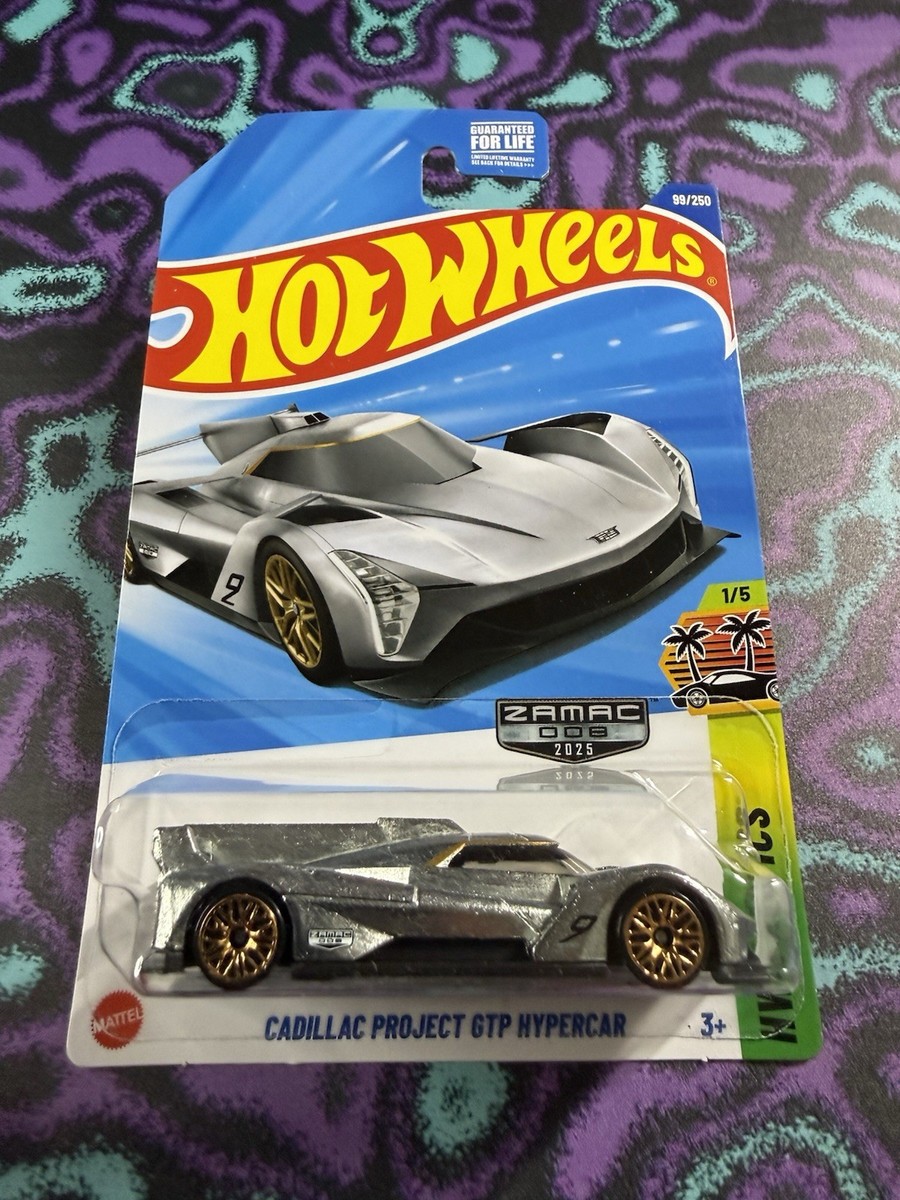 🔥2025 Hot Wheels ZAMAC Cadillac Project GTP Hypercar HW Exotics