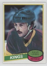 1980-81 Topps Scratched Dave Lewis #196 1w1