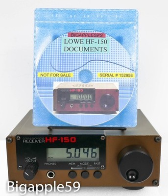 Lowe HF-150 Shortwave Radio Receiver ***BUILT LIKE A TANK IN THE UK - CLASSIC***