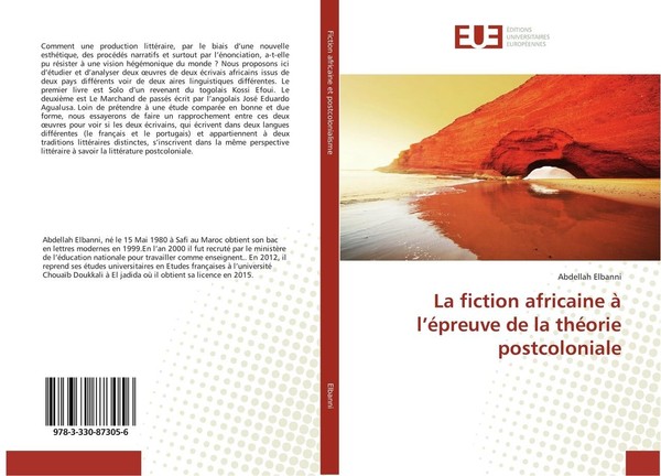 La Fiction Africaine à L'éPreuve De La ThéOrie Postcoloniale Abdellah Elbanni-image