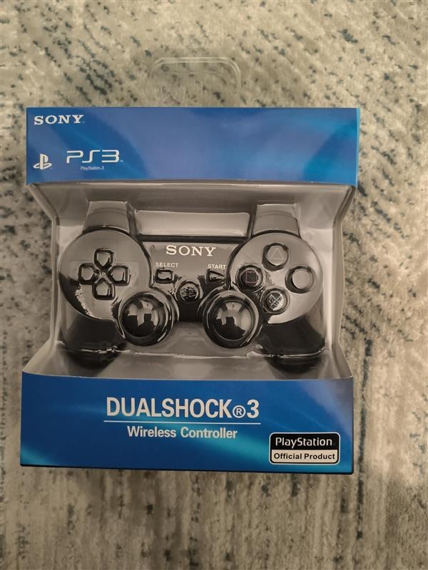 Manette de jeu pour PS3 sans fil 6 Axes Manette de console Playstation 3 noir