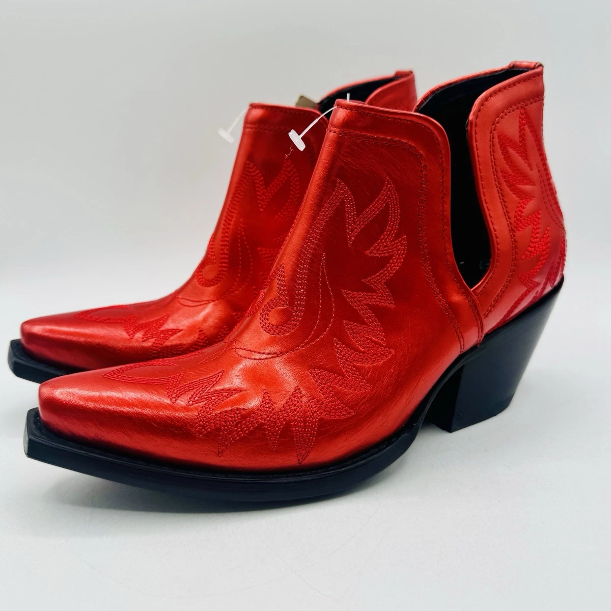 アリアット　アリアト　本革刺繍ウエスタンブーツ　US7B　レッド レザー 赤 Ariat Red Boots for Men for Sale | Shop New & Used Men's Boots | eBay