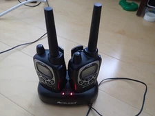 Midland Two-way Radio Xtra Talk Gxt950 With Charger for repair or parts