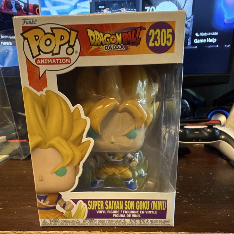 Funko Pop! Animation Dragon Ball Daima Son Goku Vinyl Figure #2305