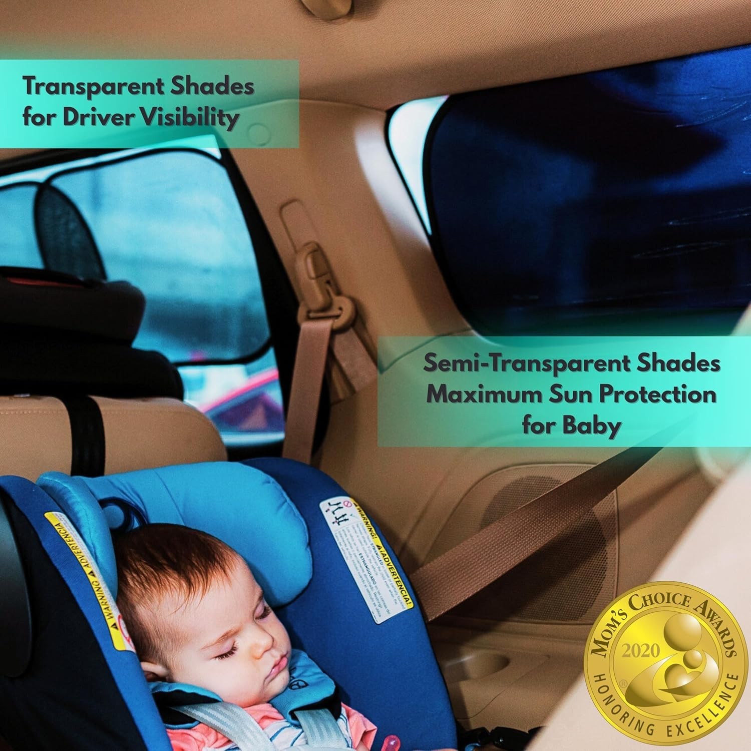 Kinder Fluff Car Window Shade Only Certified Window Sun Shade Baby Proven New